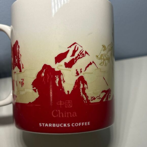 Starbucks China 16 oz Coffee Mug Collectible 2011 - Picture 3 of 6